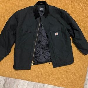 CARHARTT XL LOOSE FIT DUCK INSULATED TRADITIONAL WORK COAT NEW